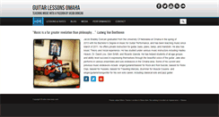 Desktop Screenshot of guitarlessonsomaha.com